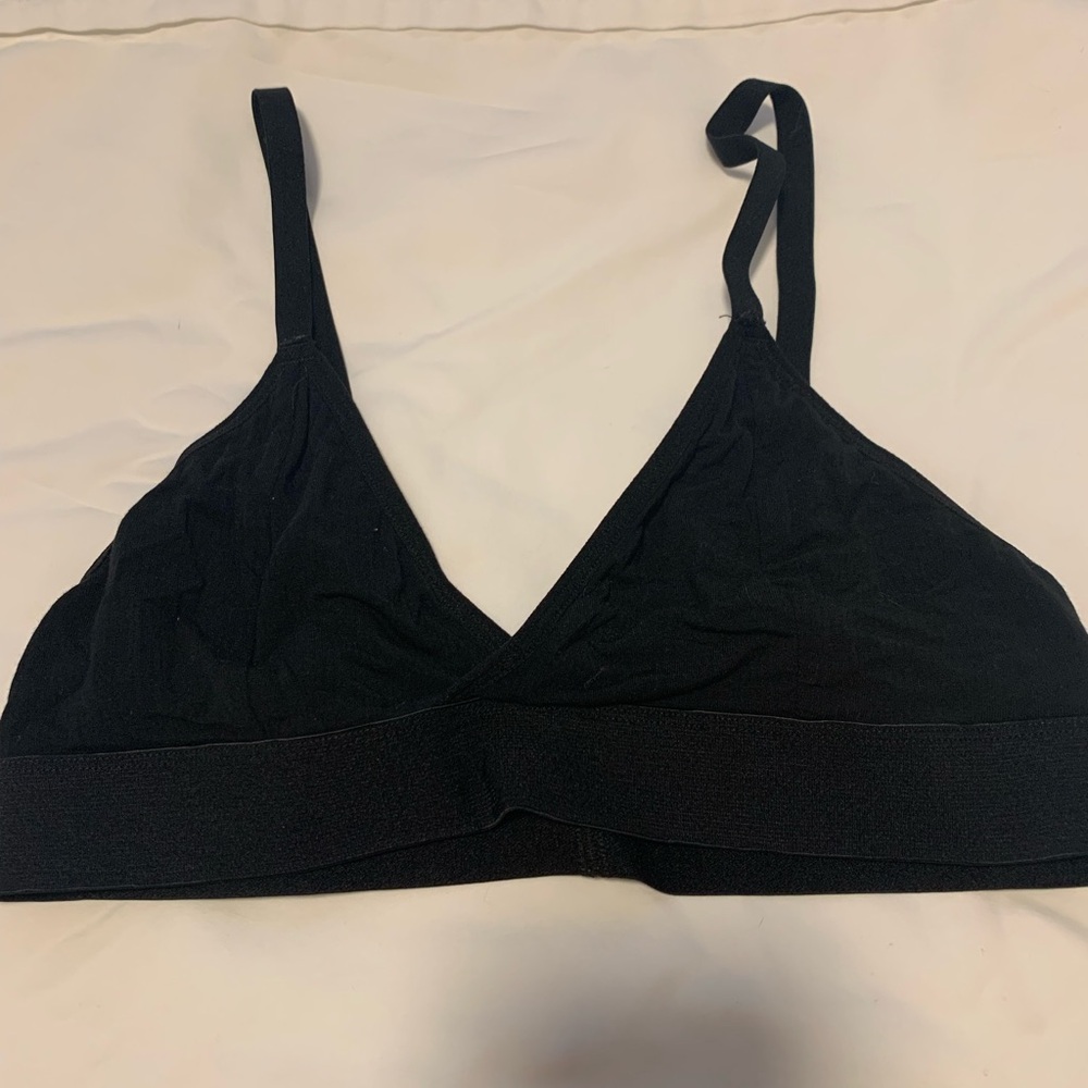 Richer Poorer black bralette